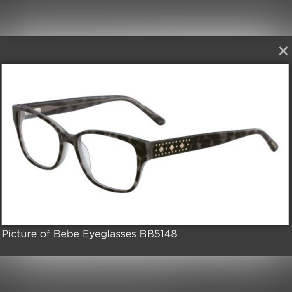 Bebe prescription glasses +Bebe case